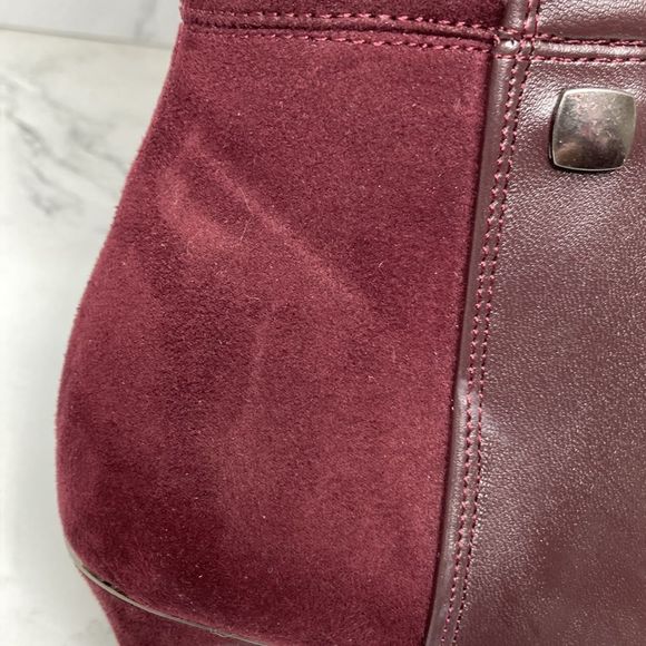 ALFANI Hakuu Dark Berry Step 'N Flex Dress Boots 7.5M - Picture 6 of 12